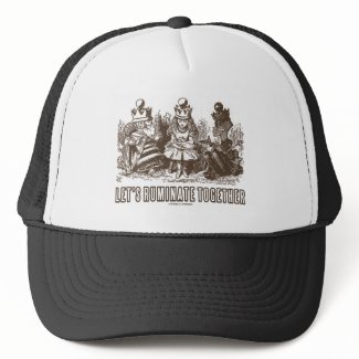 Let's Ruminate Together (Alice Red White Queens) hat