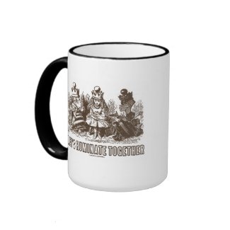 Let's Ruminate Together (Alice Red White Queens) mug