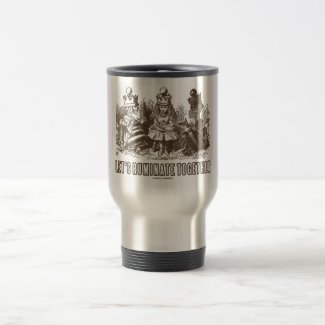Let's Ruminate Together (Alice Red White Queens) Coffee Mug