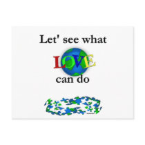 Let's See What Love Can Do postcards