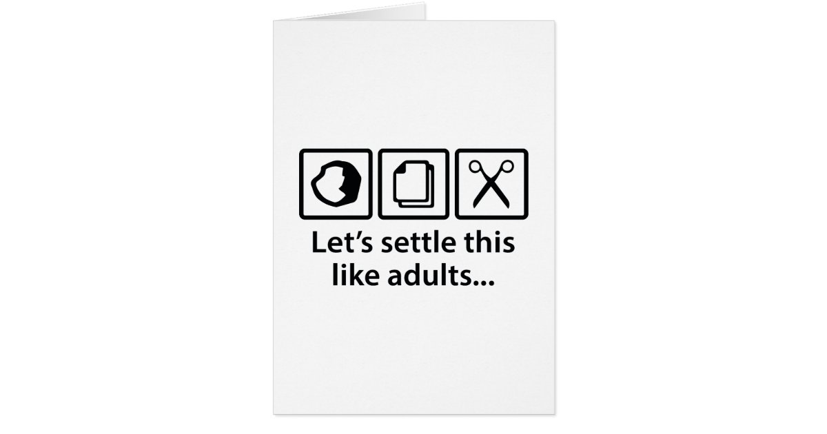 let's settle this like adults sign language shirt