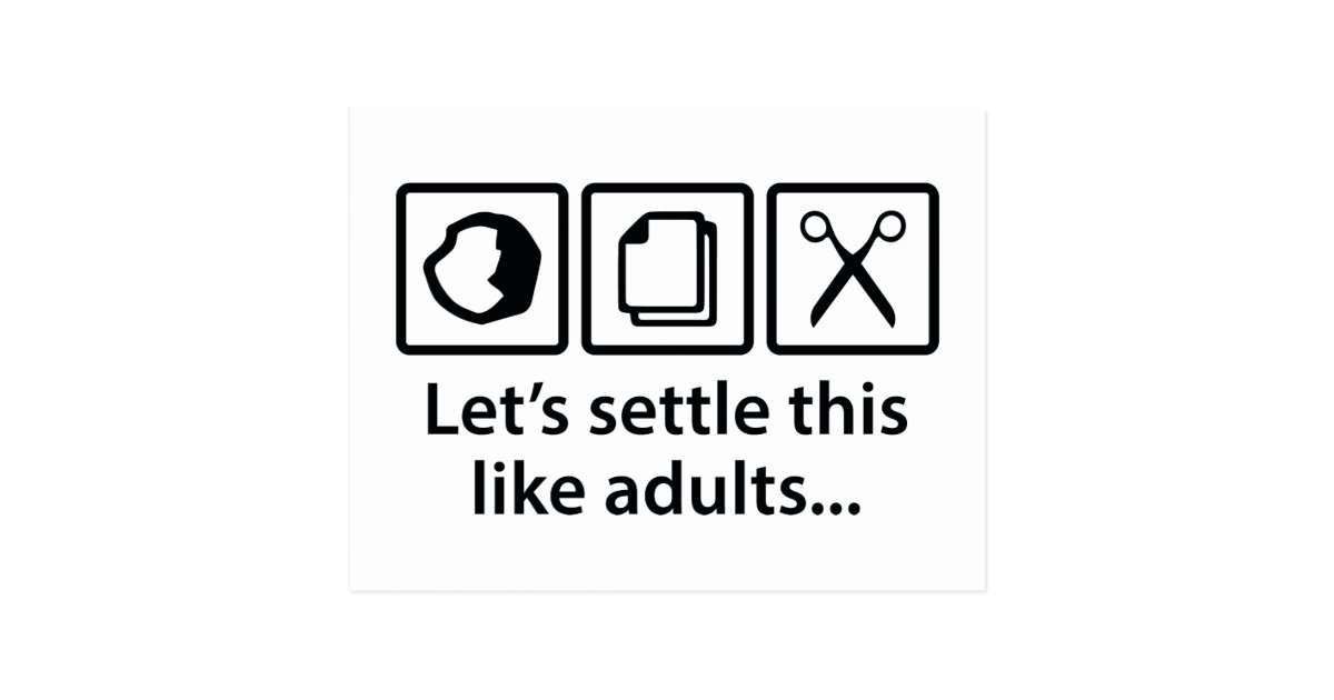 let's settle this like adults sign language shirt