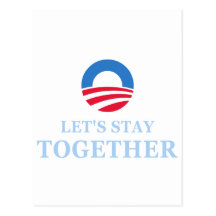 Let's Stay Together Post Card