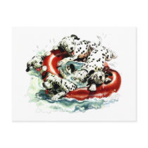 lets swim postcards