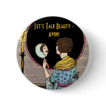 Let's Talk Beauty -Avon! buttons