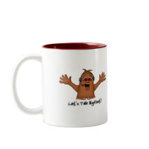 Let's Talk Bigfoot Mug