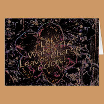 Lets Watch The Leaves Change Colors! cards by Perlyyyy Lets Watch The Leaves Change Colors! cards