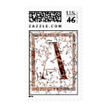 letter A Monogram apparel Stamps