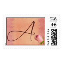 Letter A Wedding Stamps by aslentz Letter A Wedding Stamps