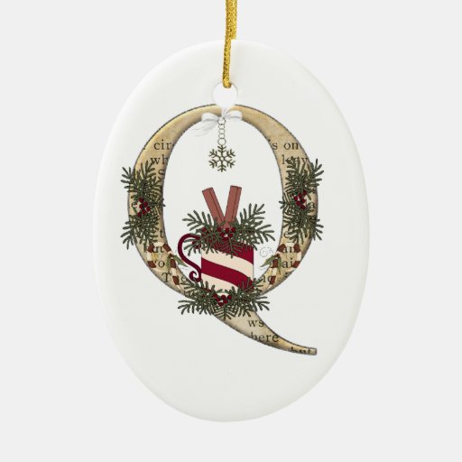 letter art q christmas coffee mug ornament zazzle letter art q christmas coffee mug ornament zazzle