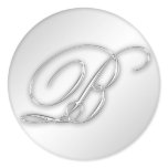 royal, initial b, alphabet, elegant, gift tag,