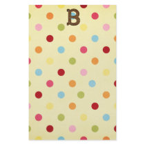 Letter B stationery