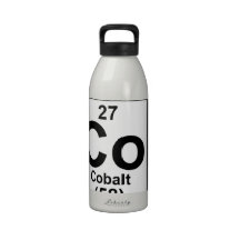 Letter Bacon Tiles Reusable Water Bottle