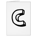 Letter C Cards