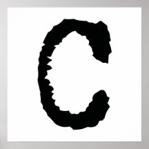 Letter C Posters