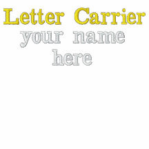 Letter Carrier Hoddie Embroidered Hooded Sweatshirt
