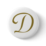 Letter D Buttons