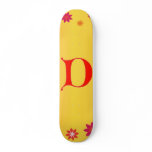 Letter D Skateboard