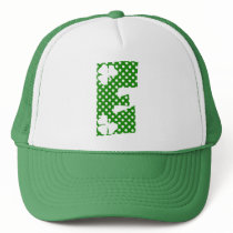 Letter E hats by naturetees Letter E hats