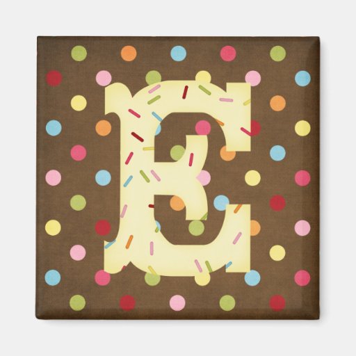 Letter E Refrigerator Magnets