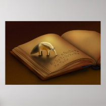 Letter Eater Print