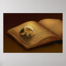 Letter Eater Print