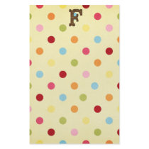 Letter F stationery