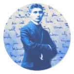 Letter From Kafka Round Stickers