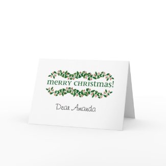 Letter From Santa card