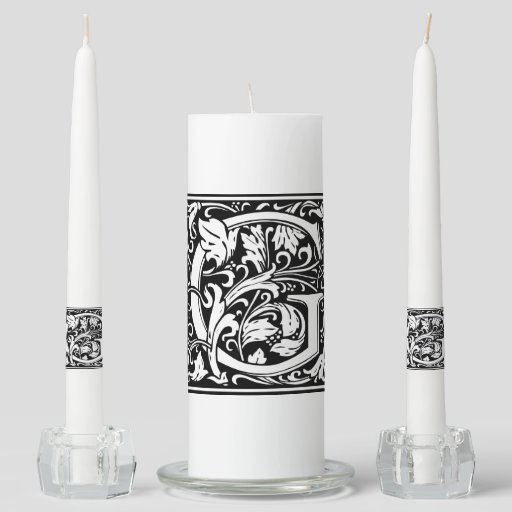 Letter G Candle Set Zazzle