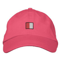 Letter H embroidered hats