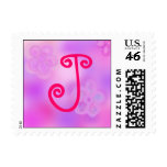 Letter J Monogram Stamp