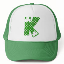 Letter K hats by naturetees Letter K hats
