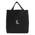 Letter L Ice Cream Monogram Embroidered Bag embroidered bags by mothersdaytshirts Letter L Ice Cream Monogram Embroidered Bag embroidered bags