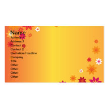 Letter M Business Card