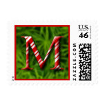 Letter M Christmas Stamps
