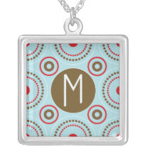 Letter M Monogram Necklace necklaces