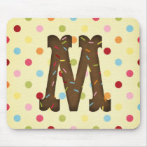 Letter M mousepads