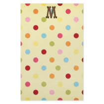 Letter M stationery