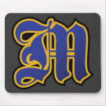 Letter "M" Symbol mousepads