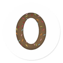 Letter O stickers by Just2Cute Letter O stickers