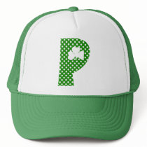 Letter P hats by naturetees Letter P hats