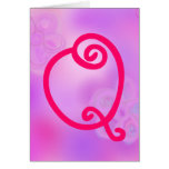 Letter Q Monogram Notecard