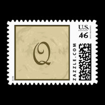 Letter Q postage
