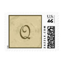 Letter Q postage by AngiesCreations Letter Q postage