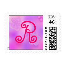 Letter R Monogram Stamp