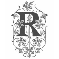 Letter R shirt