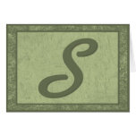 Letter S Cards