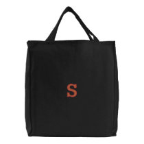 Letter S Canvas Bag