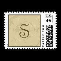 Letter S postage